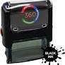 Self Ink Stamp 3 Line with Dater Machine